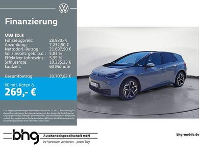 Second-hand VW ID.3 Pro 150 kW (204 CP) 2023 Negru Hatchback