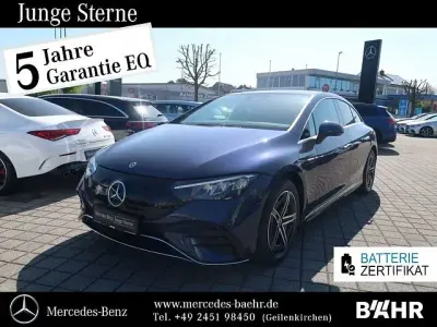 Gebraucht Mercedes EQE300 AMG 180 kW (245 PS) 2024 Lack sodalithblau (metallic) Limousine
