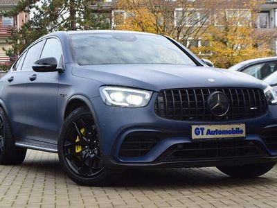 Foliert royal blau matt Gebraucht 2019 Mercedes GLC63 AMG AMG Coupé | 59.999 € (Teuer)