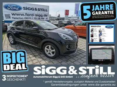 Gebraucht Ford Puma Titanium 125 PS (91 kW) 2022 Obsidianschwarz metallic SUV