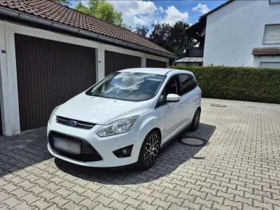 Gebraucht Ford Grand C-Max Titanium 163 PS (119 kW) 2012 Weiß Van / Kleinbus