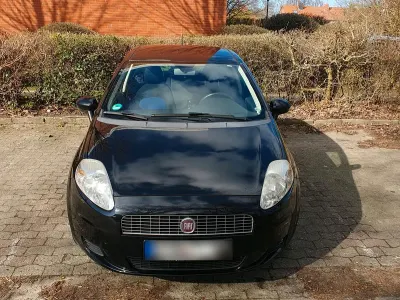 Gebraucht Fiat Punto 77 PS (56 kW) 2009 Schwarz Kleinwagen