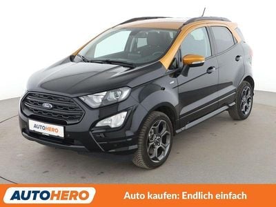 Gebraucht Ford Ecosport ST-Line 125 PS (91 kW) 2019 Schwarz SUV