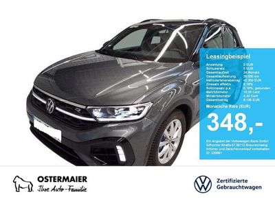 Indiumgrau Gebraucht 2024 VW T-Roc R SUV | 42.300 € (Teuer)