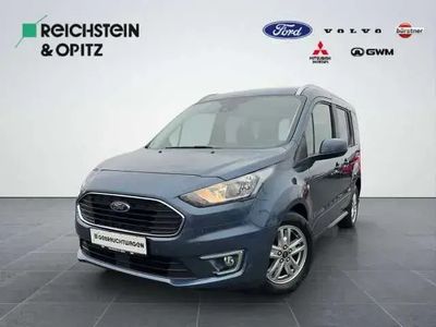 Gebraucht Ford Tourneo Connect Titanium 101 PS (74 kW) 2020 Blau (chromablau) Van / Kleinbus