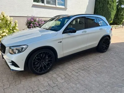 Używany Mercedes GLC43 AMG AMG 367 KM (269 kW) 2017 Biały SUV