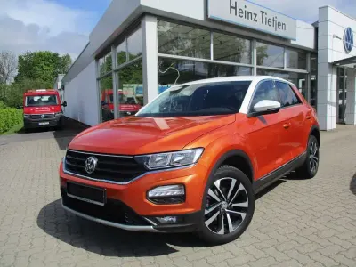 Gebraucht VW T-Roc IQ Drive 116 PS (85 kW) 2019 Orange SUV