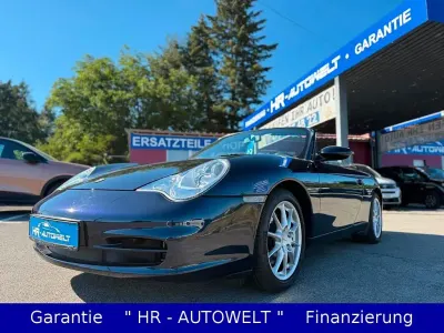 Gebraucht Porsche 911 Carrera 4 Cabriolet 320 PS (235 kW) 2003 Blau Cabrio