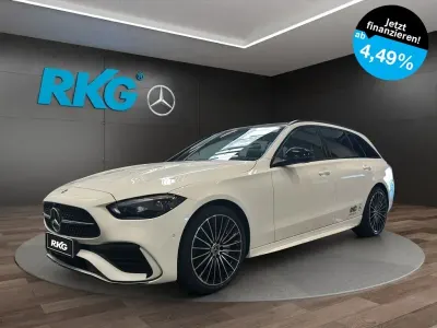 Gebraucht Mercedes C220 AMG 197 PS (144 kW) 2026 Weiß Limousine