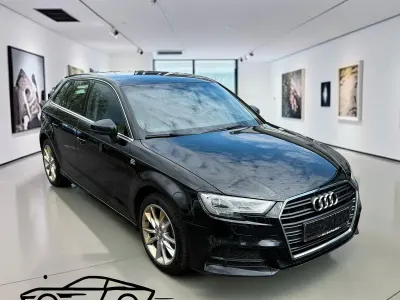 Gebraucht Audi A3 Sportback S-Line 116 PS (85 kW) 2017 Schwarz Kleinwagen