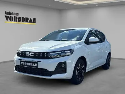 Neu Dacia Sandero Journey 101 PS (74 kW) 2025 Arktis weiß Limousine