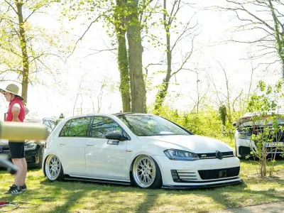 Gebraucht VW Golf VII GTI 370 PS (272 kW) 2014 Weiß Limousine