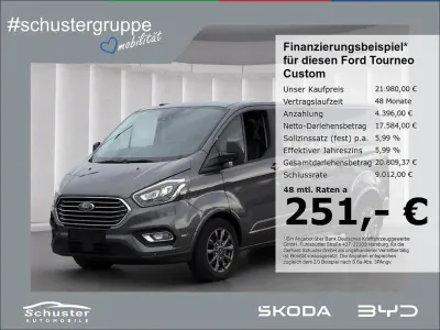 Gebraucht Ford Tourneo Titanium 185 PS (136 kW) 2020 Metallic) (grau Van / Kleinbus