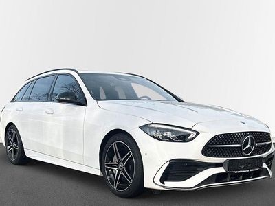 Gebraucht Mercedes C200 AMG line 204 PS (150 kW) 2023 Weiß Kombi