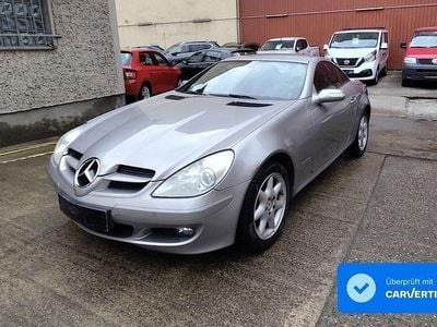 Usata Mercedes SLK200 163 CV (119 kW) 2005 Grigio Cabrio