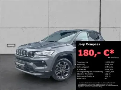 Gebraucht Jeep Compass 80th Anniversary 150 PS (110 kW) 2021 Grau SUV