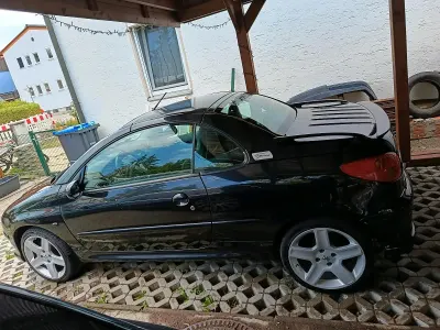 Gebraucht Peugeot 206 CC RC 109 PS (80 kW) 2006 Schwarz Cabrio