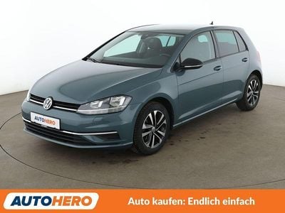 Gebraucht VW Golf VII IQ Drive 116 PS (85 kW) 2019 Blau Limousine
