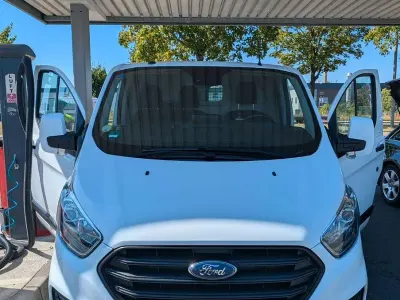 Gebraucht Ford Transit Custom 131 PS (96 kW) 2018 Weiß Van