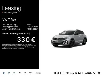 Gebraucht VW T-Roc Cabriolet R-line 150 PS (110 kW) 2025 Silber SUV