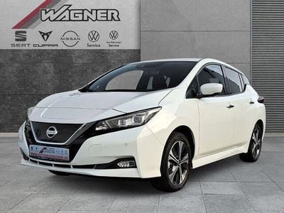 Gebraucht Nissan Leaf N-Connecta 160 kW (218 PS) 2021 S) (weiss Kleinwagen