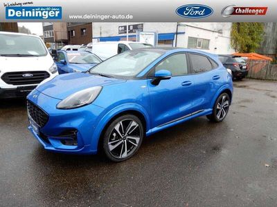 gebraucht Ford Puma 1.0 EcoBoost Hybrid ST-Line PANORAMA-SCHIEBEDACH NAVI EL. HECKKLAPPE FAHRASSISTENZ/DESIGN/KOMFORT/WINTER-PAKET