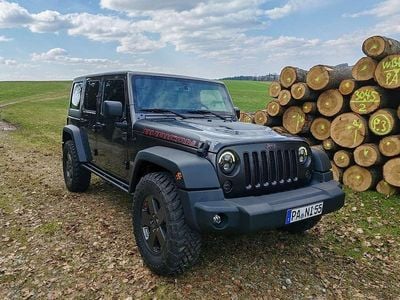 Gebraucht Jeep Wrangler Unlimited Rubicon 284 PS (208 kW) 2018 Grau SUV