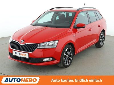 Gebraucht Skoda Fabia Drive 95 PS (69 kW) 2021 Rot Kombi