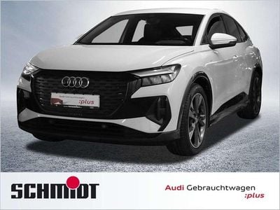 Gebraucht Audi Q4 Sportback e-tron S-Line 150 kW (204 PS) 2023 Gletscherweiß metallic SUV