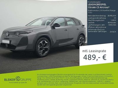 Neu Citroën C5 Aircross Comfort 153 kW (209 PS) 2026 Platiniumgrau metal SUV