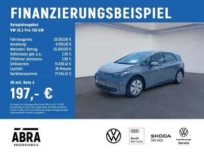 Gebraucht VW ID.3 Pro 150 kW (204 PS) 2024 Grau Kleinwagen