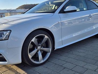 Usata Audi A5 S-Line 245 CV (180 kW) 2016 Bianco Coupé