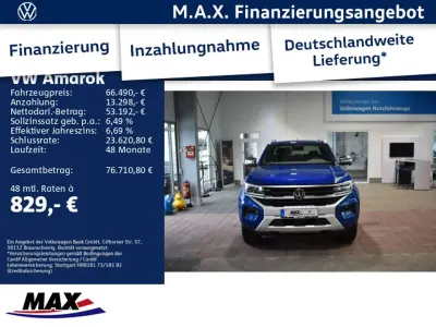 Ny VW Amarok Aventura 241 HK (177 kW) 2025 Blå Pickup / Ladvogn