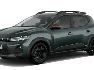 Neu Dacia Sandero Extreme 110 PS (80 kW) 2026 Grün SUV