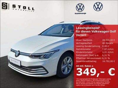 gebraucht VW Golf VIII VIII Life 1.0 TSI DSG AHK+Business Premium Paket+L