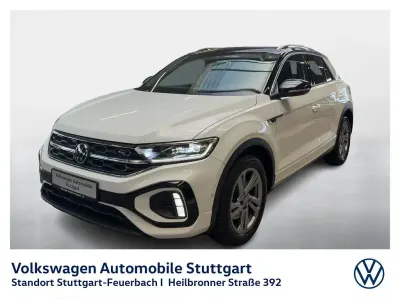 Gebraucht VW T-Roc R-line 150 PS (110 kW) 2022 Pure white/schwarz SUV