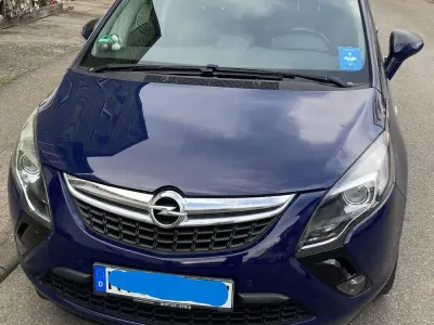 Gebraucht Opel Zafira Tourer drive 140 PS (102 kW) 2016 Blau Van / Kleinbus