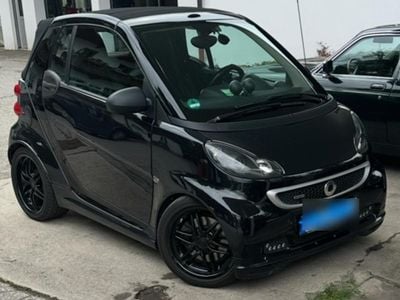 Gebraucht Smart ForTwo Cabrio Brabus Xclusive 102 PS (75 kW) 2014 Schwarz Cabrio
