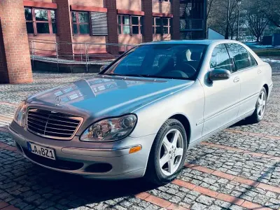 Brugt Mercedes S430 279 HK (205 kW) 2004 Sølv Sedan
