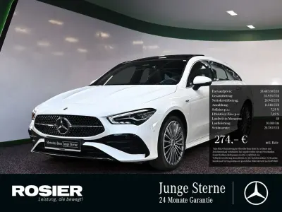 Gebraucht Mercedes CLA250e Shooting Brake Advanced Plus 163 PS (119 kW) 2025 Weiss / polarweiß Kombi