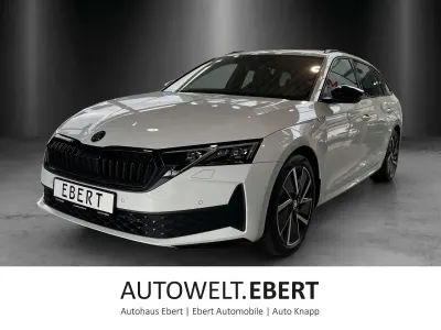 Gebraucht Skoda Octavia SportLine 150 PS (110 kW) 2025 Moonweiß perleffekt Kombi