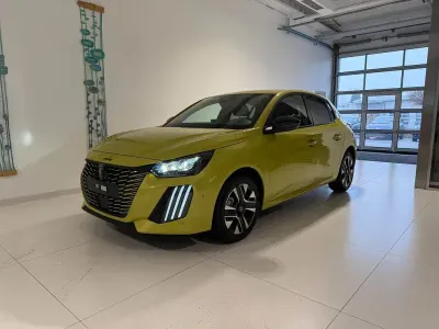 Neu Peugeot 208 Allure 101 PS (74 kW) 2025 (agueda gelb/gelb) Kleinwagen