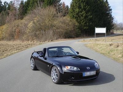 Gebraucht Mazda MX5 126 PS (92 kW) 2005 Schwarz Cabrio