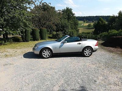Gebraucht Mercedes SLK200 136 PS (100 kW) 1998 Silber Cabrio