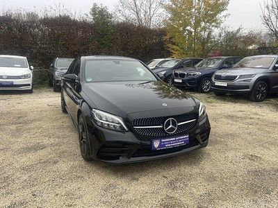 Gebraucht Mercedes C200 AMG line 160 PS (117 kW) 2018 Schwarz Limousine