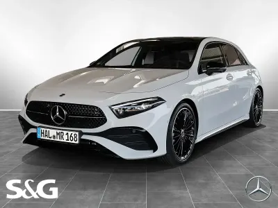 Gebraucht Mercedes A200 AMG 163 PS (119 kW) 2026 Polarweiß uni Limousine