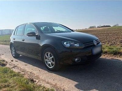 Gebraucht VW Golf VI Comfortline 105 PS (77 kW) 2010 Schwarz Kleinwagen