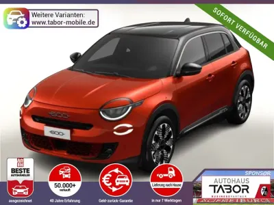 Neu Fiat 600 La Prima 110 PS (80 kW) 2025 Orange metallic SUV