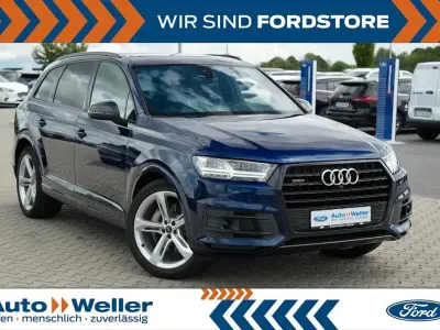 Gebraucht Audi Q7 S-Line 286 PS (210 kW) 2019 Blau SUV