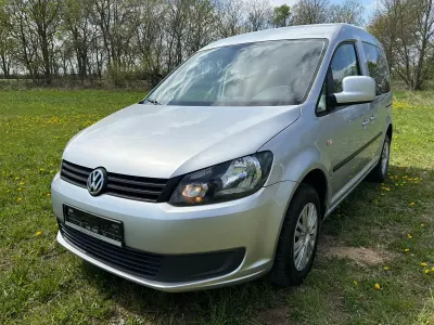 Gebraucht VW Caddy 86 PS (63 kW) 2015 Silber Van / Kleinbus